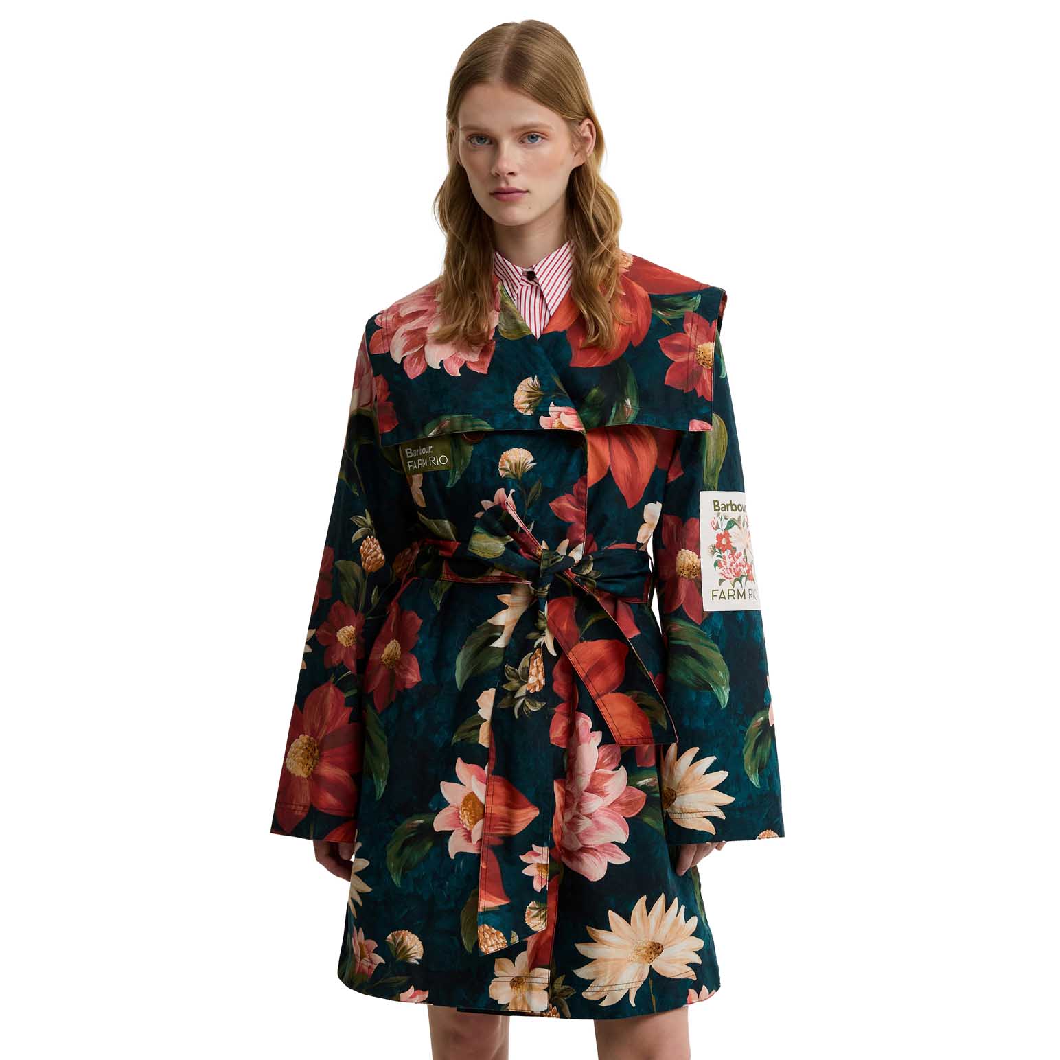 Barbour x FARM Rio Gardenia Casual Jacket